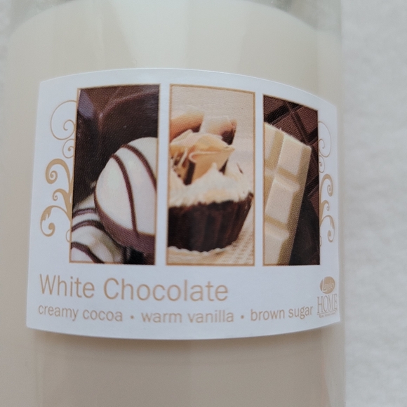 White Chocolate Scented Candle NEW Glass Covered Jar | Made in USA - Picture 7 of 12